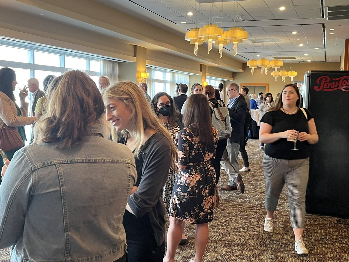 Reception at first day of #naree2022 conference in Atlanta.