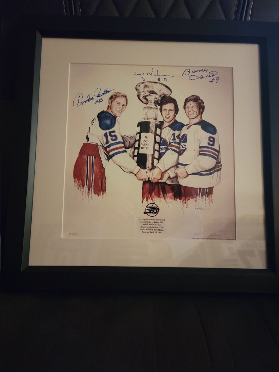<a href="/pythesportsguy/">Peter Young</a> <a href="/pastimesports/">Pastime Sports</a> <a href="/Bladesvoice/">Les Lazaruk</a> <a href="/rodpedersen/">Rod Pedersen</a> <a href="/TheSportMarket/">Tom Mayenknecht</a> Thanks again Peter to you and everyone who put this weekend together. I had a great time and added to my man cave. It was great to see some old friends and get together with the WHA Alumni.