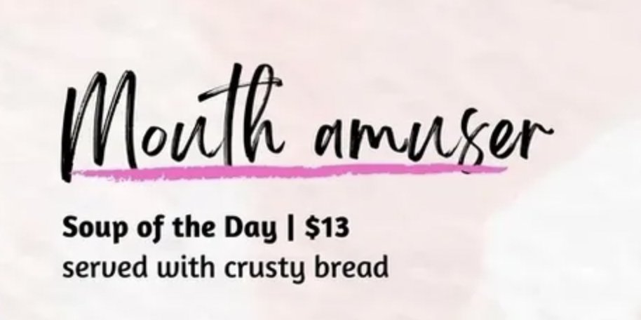 The term used for "entrée" on this menu makes me uncomfortable