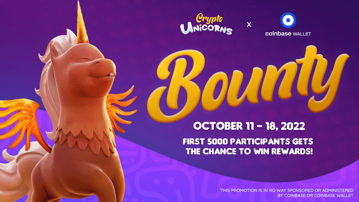 baseapp's tweet photo. CLAIM YOUR CRYPTO 🦄  BOUNTY

Become part of the Unifam with @crypto_unicorns and participate in the bounty today to win rewards. It’s a free-to-play game living on the @0xPolygon blockchain. 

Learn how to participate in the Crypto Unicorns bounty and claim your rewards 👇 https://t.co/mwd77AvNwd