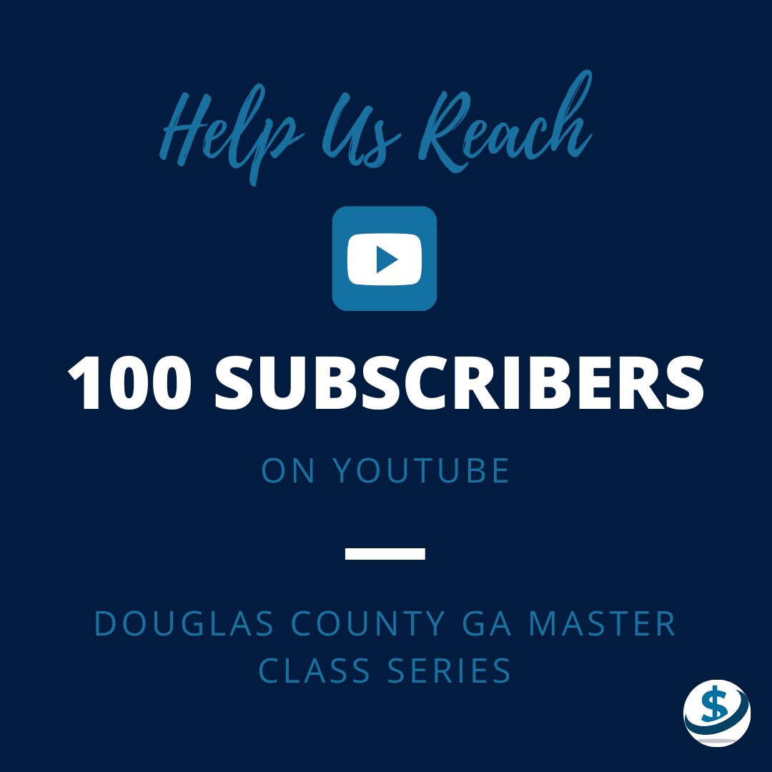 DCMasterClass's tweet photo. Hi👋, Friends!
We need your help to get to 100 Subscribers on YouTube so we can customize our channel! Visit us at ➡️ https://t.co/scbNR7hqzv to subscribe! We greatly appreciate your help, and please feel free to share!🤗 #FinancialResources #DCMasterClassSeries https://t.co/5QDIb1nMDH
