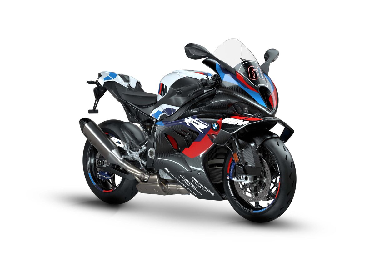 BMW Motorrad have added more "super" to their top-of-the-line superbike, as the 2023 BMW #M1000RR gets a revised intake, more carbon, and more aero. aspha.lt/3EA9hKi