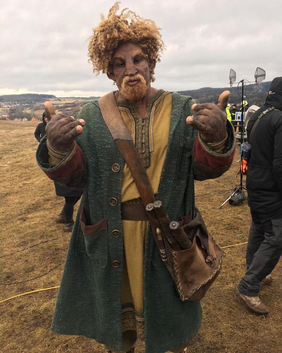 WOT_LaSerie's tweet photo. #BehindTheScenes S01 #TheWheelOfTime #HammedAnimashaun  #Loial son of Arent son of Halan #Ogier 📚 #LaRoueDuTemps #TwitterOfTime https://t.co/nbV9ss2NFc