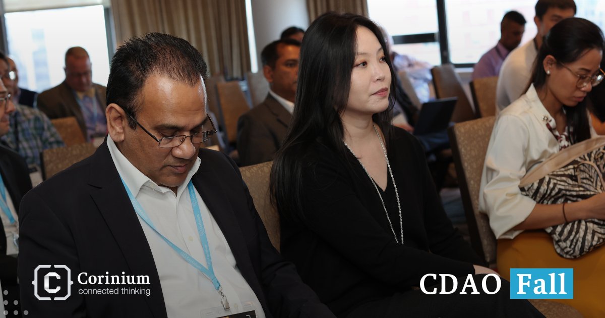 CoriniumGlobal's tweet photo. The #CDAOFall attendees learned how to integrate data apps with your existing cloud ecosystem to speed up data search from cloud sources with Vijay Venkatesan of Blue Cross Blue Shield New Jersey and Yori Lavi of SQream.

Don't forget to follow #CDAOFall for insights and updates. https://t.co/IRGXIjaGPX