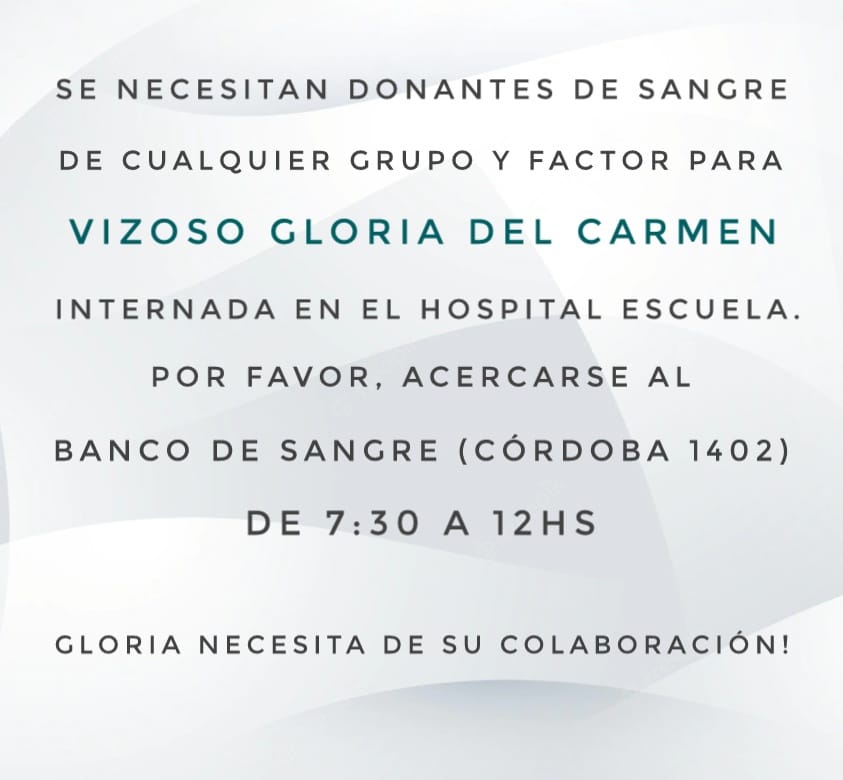 sol_liseth's tweet photo. Un llamado de solidaridad para mi mamá! Si no podés donar, compartí por favor 🙏🏻 EN AYUNAS TIENE QUE SER. GRACIAS https://t.co/MMbAm9oKmy