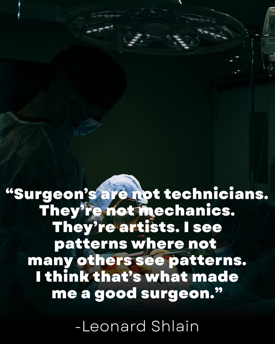 modern_surgeon's tweet image. In a textbook, an operation is a fixed series of steps. But like an artist, in the OR, each surgeon injects their own unique touch into each step, from the setup, to the technical aspects, to closing.