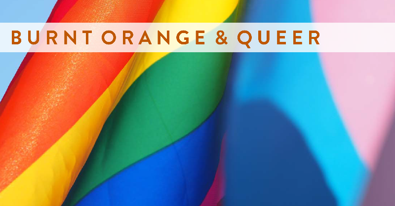 UTHousing's tweet photo. Burnt Orange &amp; Queer 🌈
Thursday, Oct. 20
11 a.m. — 1:30 p.m.
San Jacinto Hall Multipurpose Room
———
Join us as we celebrate LGBTQIA+ History Month! This event celebrates unity, progress, and pride amongst LGBTQIA+ people - allies included - at UT Austin.