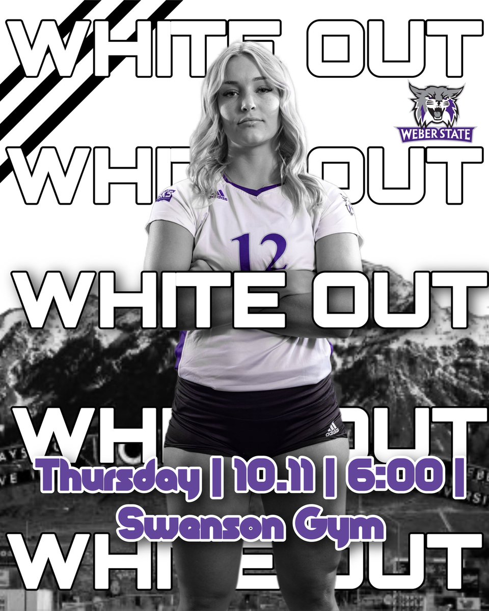 This Thursday. Wear white. Be loud. #WeAreWeber // #Resilient