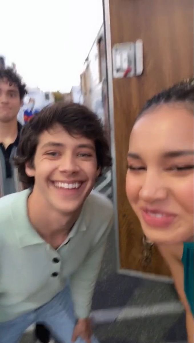 idk what’s funnier ricky’s face or how blurry this is