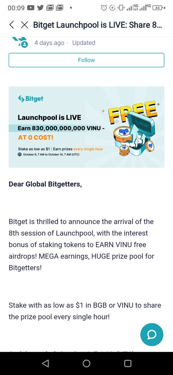 EdKwenje's tweet photo. @bitgetglobal @VitaInuCoin UID 3147053783 https://t.co/IaeLzaF3lV