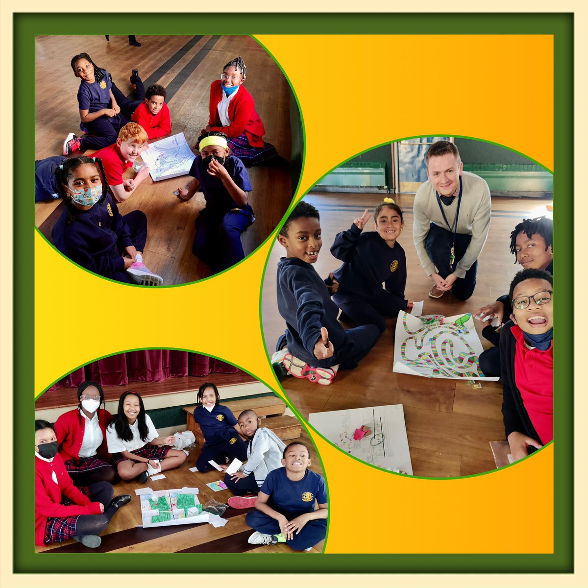 STA_Brookland's tweet photo. Ready for fun! Our 7th grade history students designed games of ancient Mesopotamia and the Fertile Crescent. Their 3rd grade buddies were more than happy to test them out!
#STABrookland #CCAFun #ADWcommUnity  https://t.co/CIOEkHXSX8