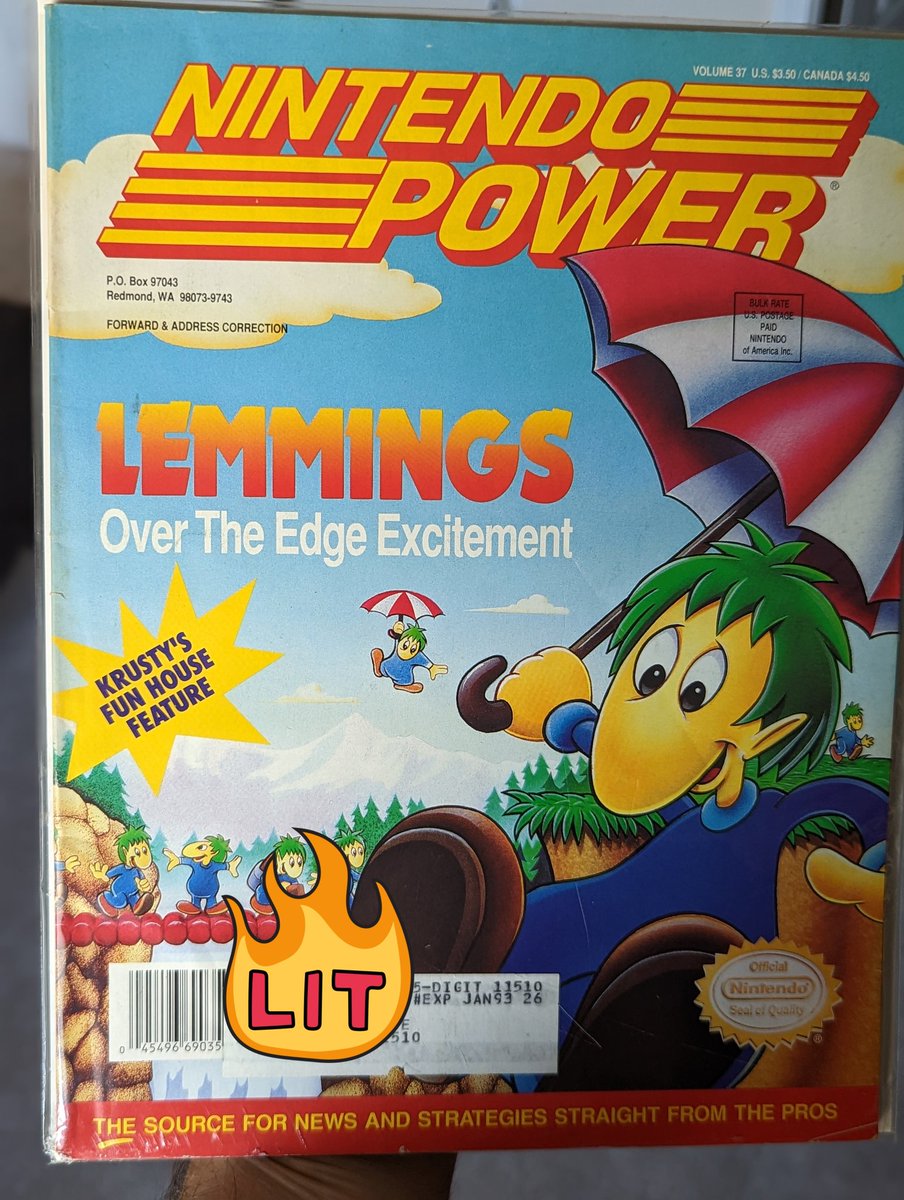 thevideoizers's tweet photo. Join us tonight at 9pm/ET! Lemmings!!!

https://t.co/bZwc5JVyEh

#snes #nes #nintendopower #nintendo #lemmings https://t.co/cgBPTWmRJj