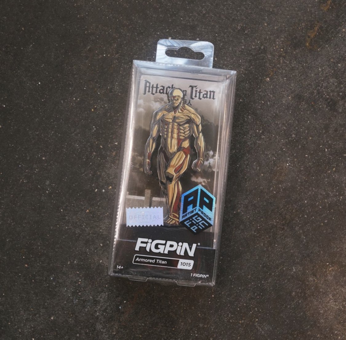 BAITme's tweet image. 🚨 Giveaway alert!🚨
To enter, like this tweet and retweet for a chance to win the BAIT x FiGPiN x Attack on Titan artist proof pin! You must be following us to win. International entries are welcomed! Winner will be chosen this Thursday 10/13. Good luck!