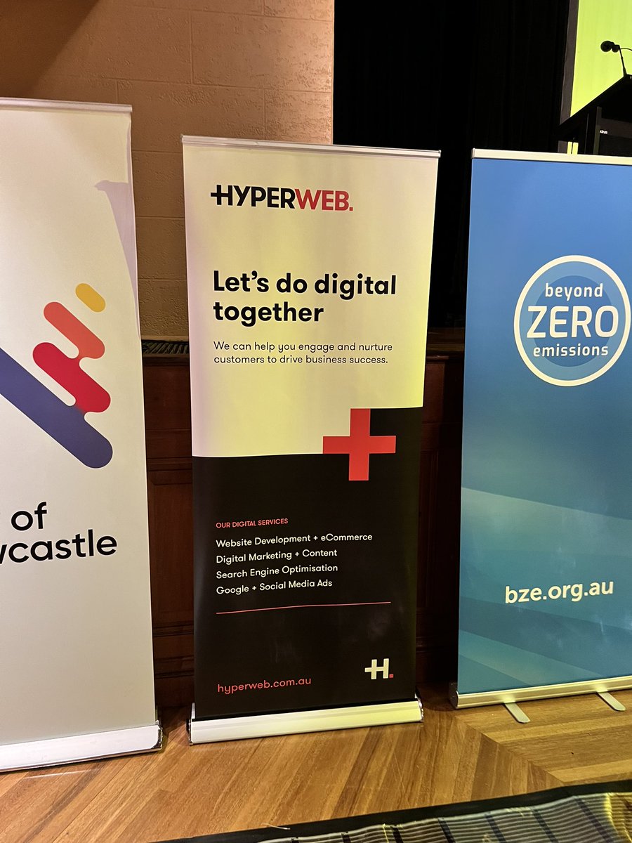 HyperBrendan's tweet image. Represented right up front of the room! Let’s go #hunterinnovationfestival