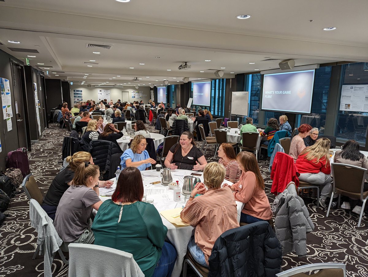 Back again for in-person session 2 ... Kicking off #agefriendly #4Ms <a href="/SaferCareVic/">Safer Care Victoria</a> Go Teams! Better care for older people everywhere!