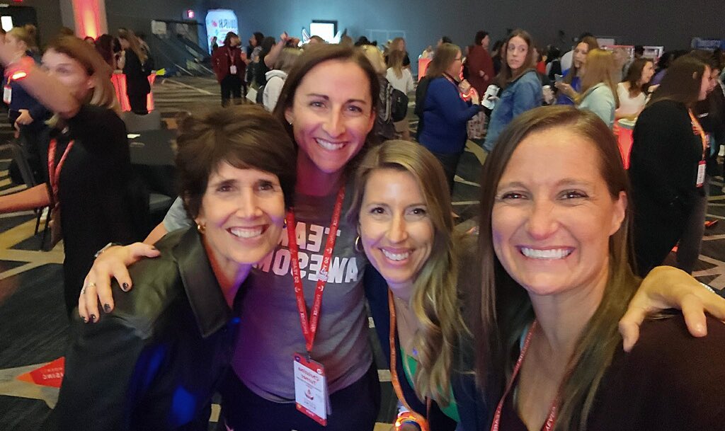It was amazing💥so many powerful women &amp; champions of women. The sisterhood is strong💪❤️Thank you to @WomenLeadersCS for bringing us together in KC to learn, grow &amp; lift each other up #PhoenIXRising #WeAreWomenLeaders #TeamAwesome💚💙