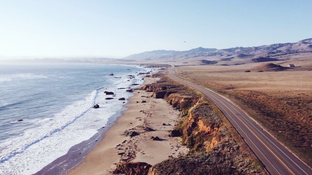 Drove down Hwy 1 along the California coast this past weekend. Here are some photos I took on the mavic mini from <a href="/DJIGlobal/">DJI</a>