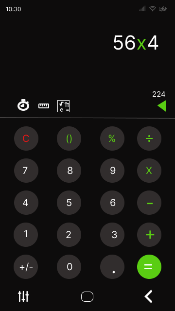 Jesuseme22's tweet photo. Here's day #005 for the #daily_ui challenge. 
Task= design a calculator
How did I do guys ?
#daily_ui
#tech
#UIUXDesigner 
#designer https://t.co/KUsJFmE4nG