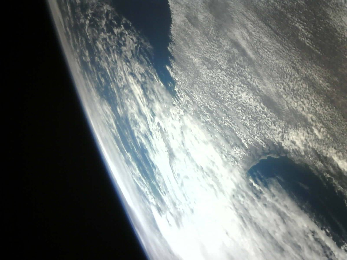 goethert's tweet image. At 11:14 this morning, #RamSat sent one last beacon before decaying into the earth’s atmosphere. Data and images collected will support our educational mission for years to come! Thank you @ORNL @orpsef @SatNOGS @scott23192 @y12nsc @ORSchools @ORNLCommunity @RMSortn @toddlivesay