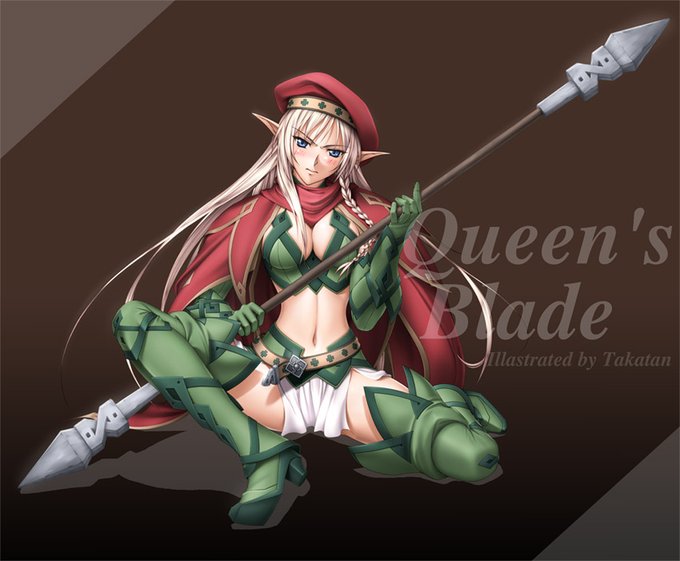 1枚目クイーンズブレイドのアレインさん。2枚目オリジナルのラミアさんとあなこんださん。3枚目ワーズワースのシャロンの光の一族編の差分。4枚目同じく脱衣雀3の忍者のコスプレ衣装。このシリーズも結構見てるけど次は…黒とか紫?#あなたのみどり色の作品を見せてください 