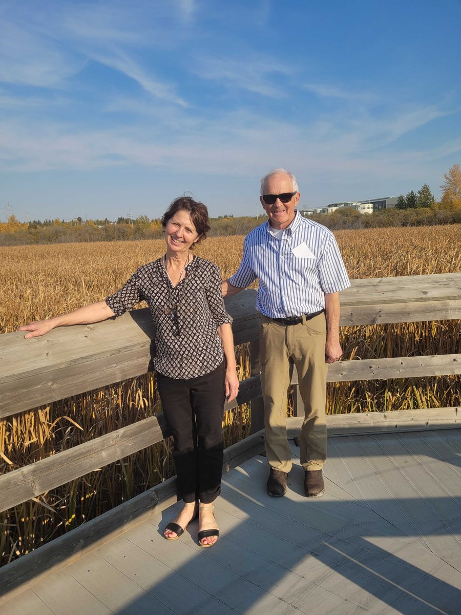 AlbertaLake's tweet photo. So excited to announce this year's Volunteers of the Year: from the Wabamun Watershed Management Council, Sue Styles, Stan Franklin, and Neil Fleming!

These folks have shown outstanding dedication and enthusiasm in ALMS projects, and we thank them for all of their contributions! https://t.co/nHBq9ChgGP
