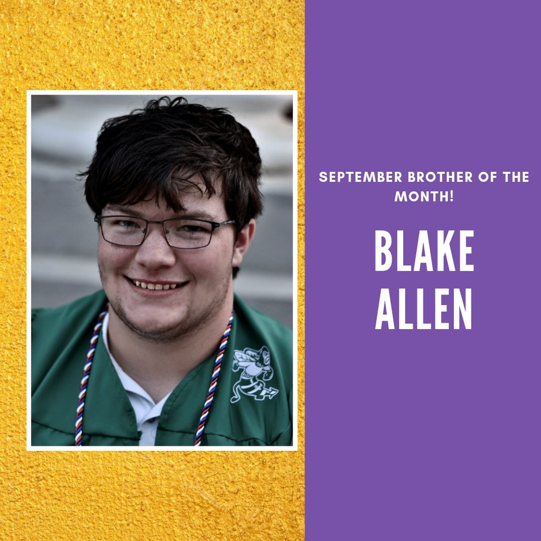 Congrats to Blake Allen for being our September brother of the month! Check out pur full post on Facebook, insta or LinkedIn to learn more about Blake! #ccu #dsp #deltasigmapi #coastalcarolinauniversity