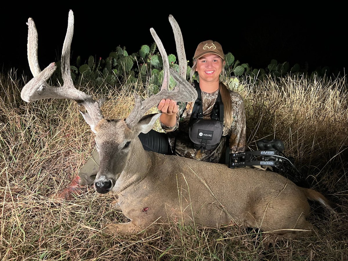 First 10 days of archery season in South Texas have been a huge success! Congrats <a href="/BonnieMcFerrin/">Bonnie McFerrin</a> <a href="/McferrinGeorgia/">Georgia McFerrin</a>