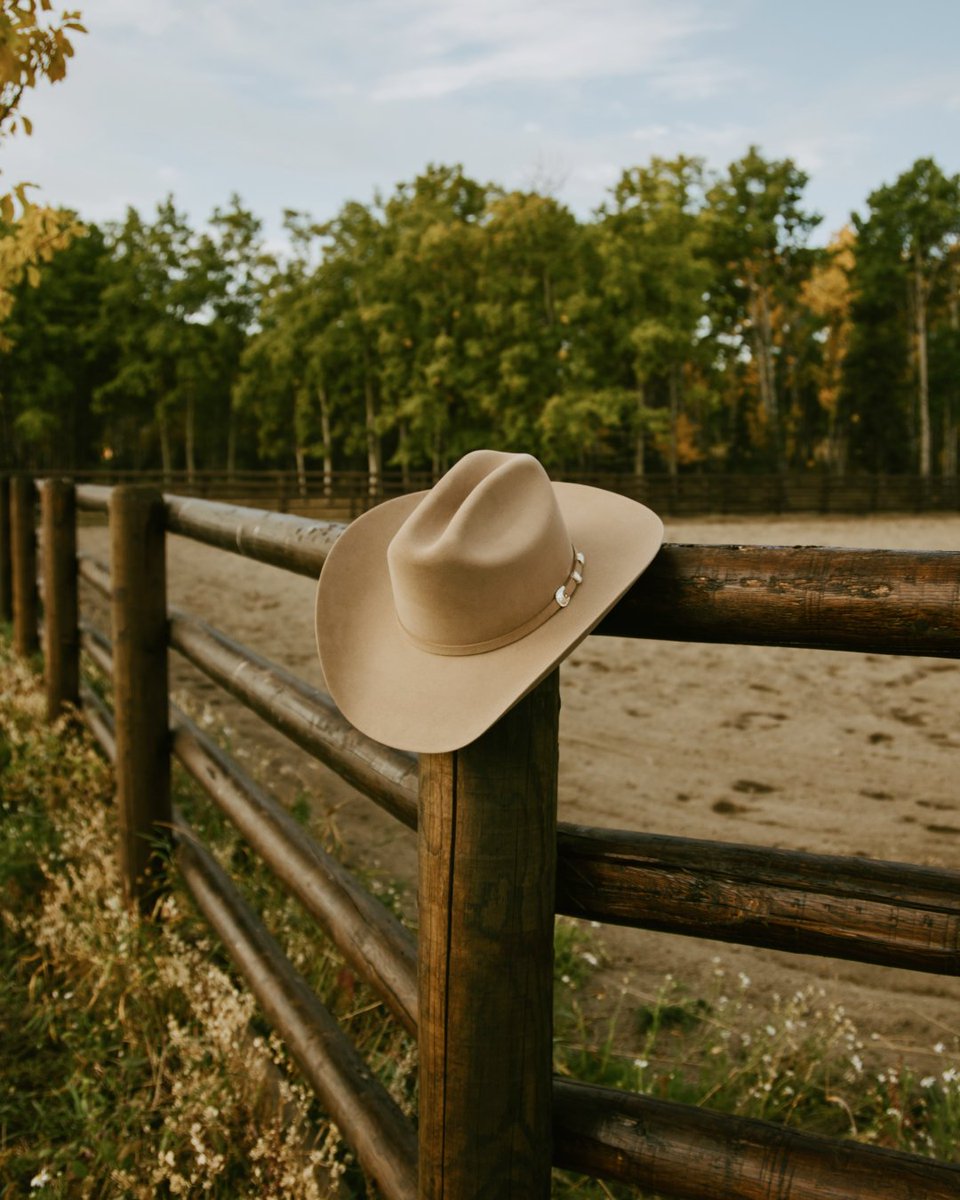 The Shasta 10X combines an iconic profile and signature cattleman crease with unparalleled Stetson craftsmanship. Complete the look with a zip-front wool blend cardigan featuring the iconic longhorn silhouette. Championship belt buckle not included. #MadeInUSA 📷 @rockin_a_photo