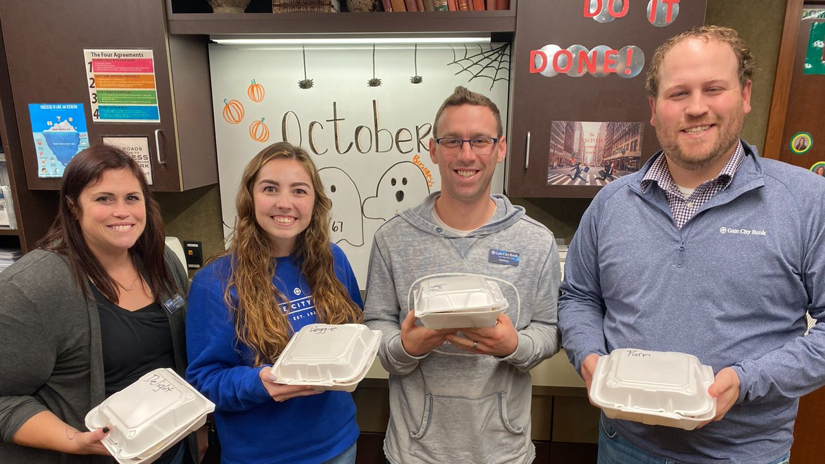GateCityBank's tweet photo. We're so thankful for our great team members! During Customer Service Week, we celebrated the people who serve and support our customers on a daily basis, creating a better way of life in our communities.π
#GateCityBank #ForaBetterWayofLife https://t.co/A2uxGqr8MB