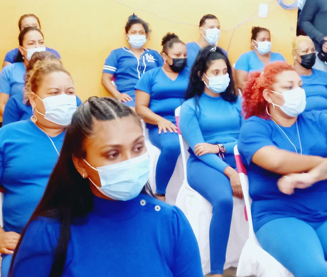 #2022PuebloVictorioso
🎊En la Estrategia de Empuje nuestro Centro Tecnológico Olof Palme abre Curso de Procesamiento de Frutas y Hortalizas, con Mujeres privadas de la libertad del Sistema Penitenciario de Estelí.🔖
#SoyTecNicaragua🇳🇮📚🍎🥑