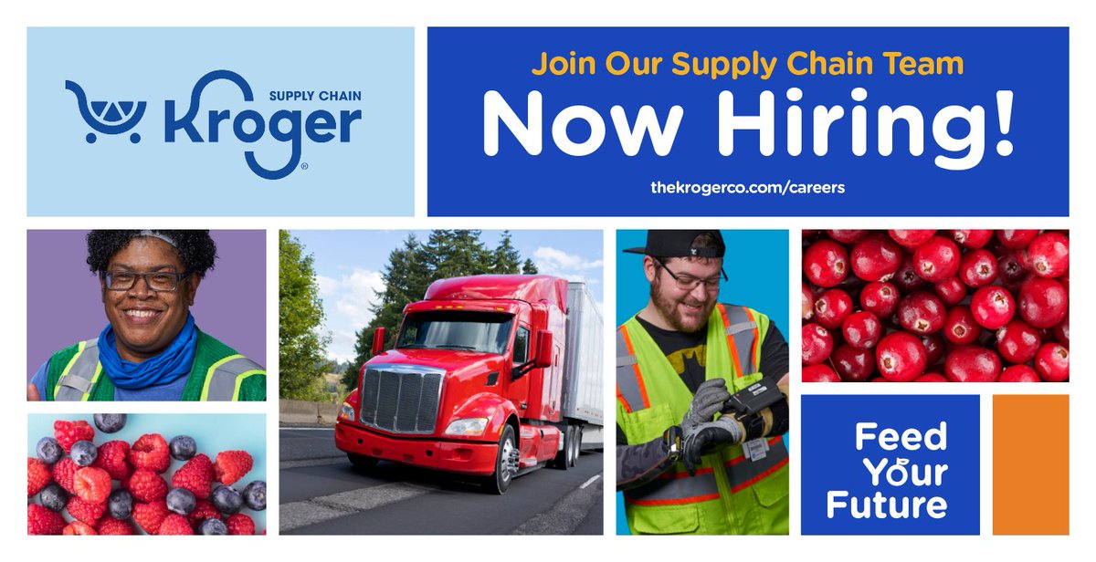 Oconomowoc, WI: Discover fresh opportunities with Kroger Logistics. Find openings for Warehouse Hourly Positions and Warehouse Workers/Order Selectors.
Apply online and see how you can get started in as little as 3 days!
thekrogerco.com/careers/holida…
