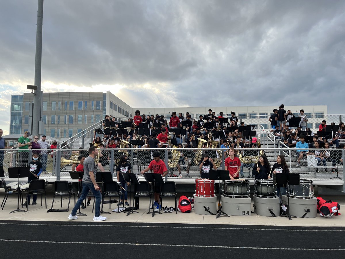Go West! Great job Band! ⁦<a href="/CMSWestBand/">CMS West Band</a>⁩ ⁦<a href="/CMSWestWrangler/">Coppell Middle School West</a>⁩