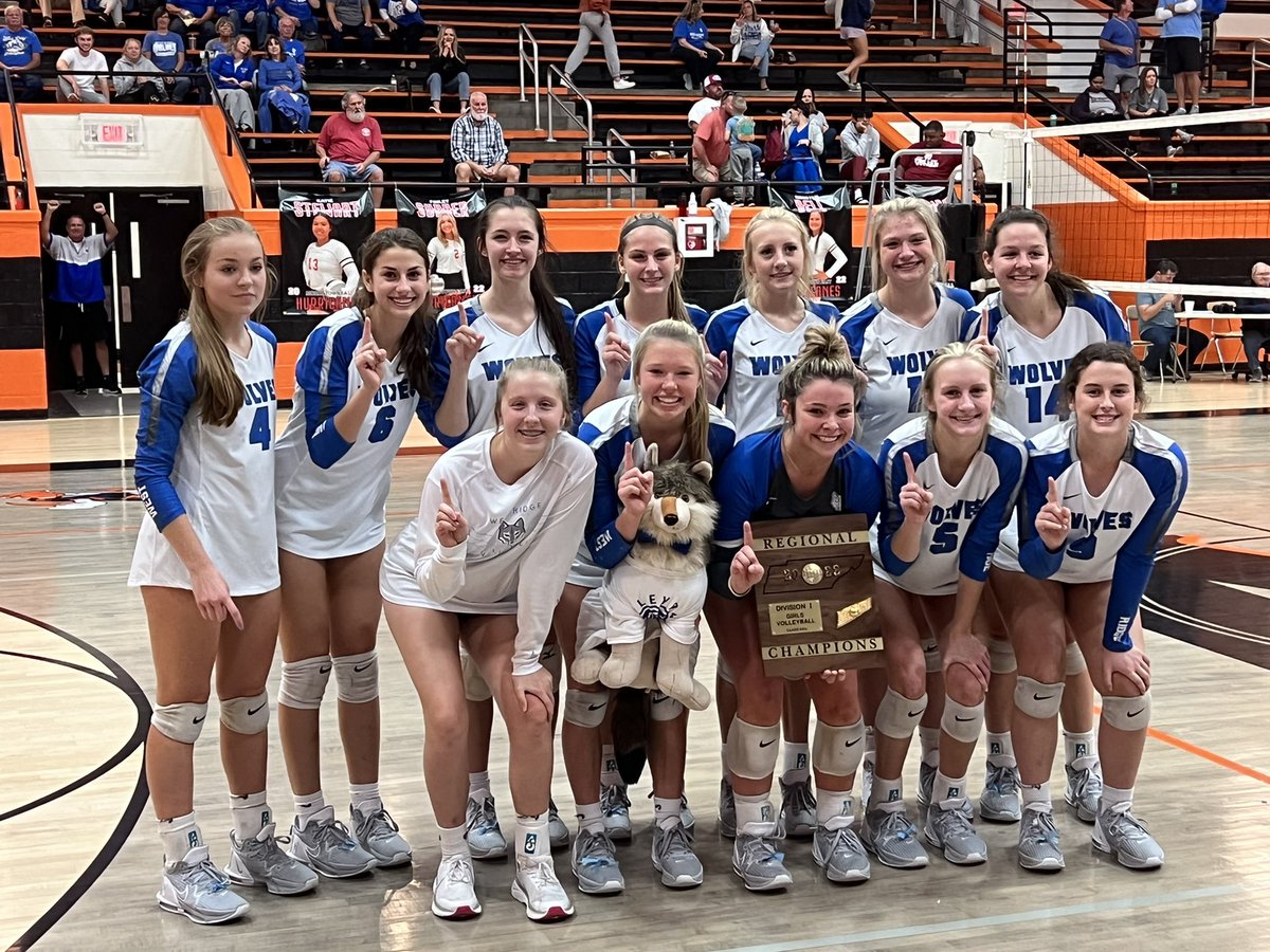 Tanner Cook (@tcook06061994) on Twitter photo Your Region 1-AAA 🏐 champion West Ridge Lady Wolves! First region title in any sport for the school! <a href="/tnsportslive/">Times News Sports</a> Your Region 1-AAA 🏐 champion West Ridge Lady Wolves! First region title in any sport for the school! <a href="/tnsportslive/">Times News Sports</a>