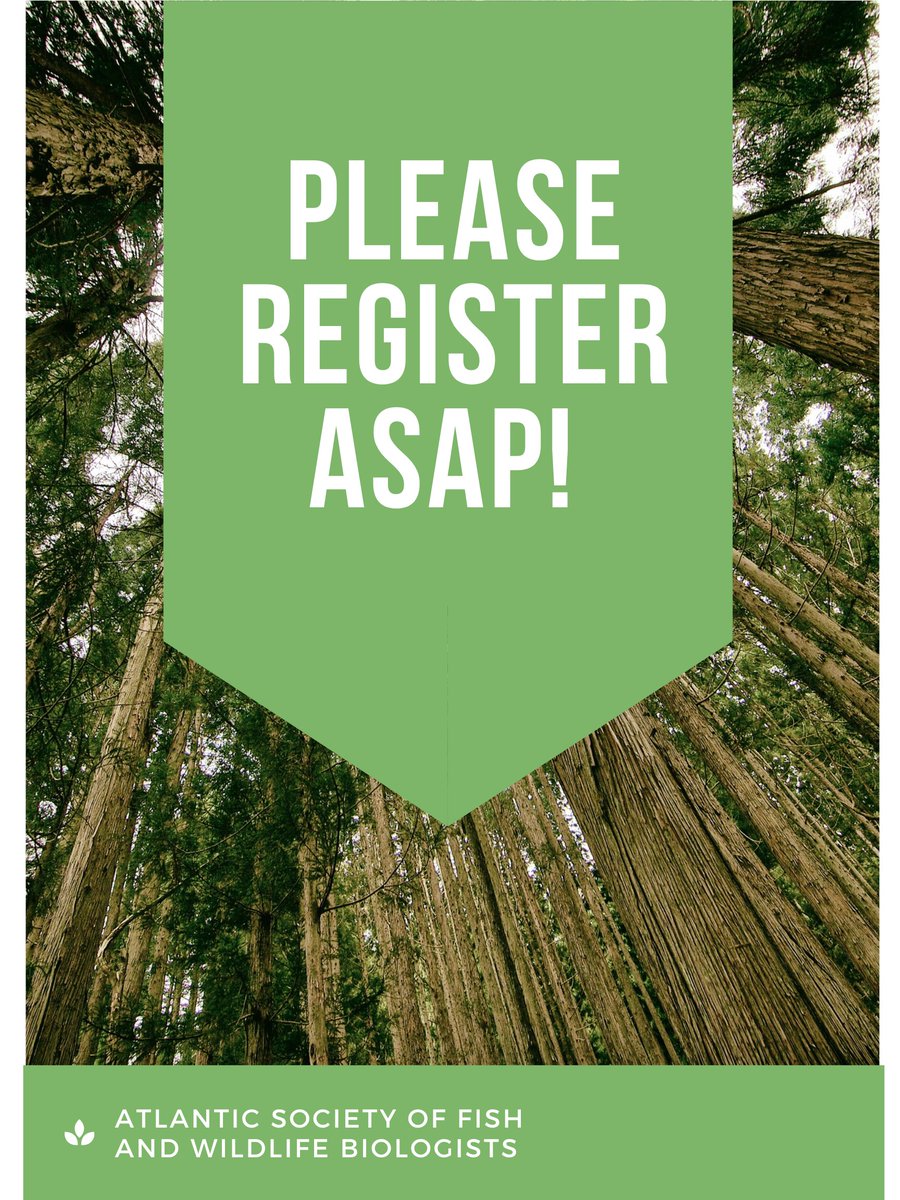 Atlantic Society of Fish and Wildlife Biologists tweet media