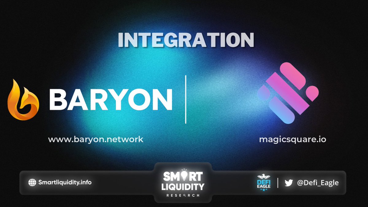 🔑 @BaryonNetwork has just landed on @MagicSquareio - a #Web3 App Store that offers community-vetted Blockchain Apps, Games, NFTs, and more in one place. 🔑#Baryon is trusted DEX on BNB Smart Chain to swap, stake, farm, and build on top. 🔽 INFO magic.store/store/baryon-n…