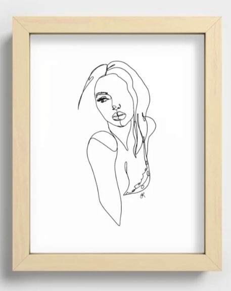 jr_creates's tweet photo. New design available on my @society6 page. 

https://t.co/EM2OoxId3L

#art #artist #lineart #onelineart #merch #society6 #tattoo #ideas #girl #pretty https://t.co/1zYmX7X4K2