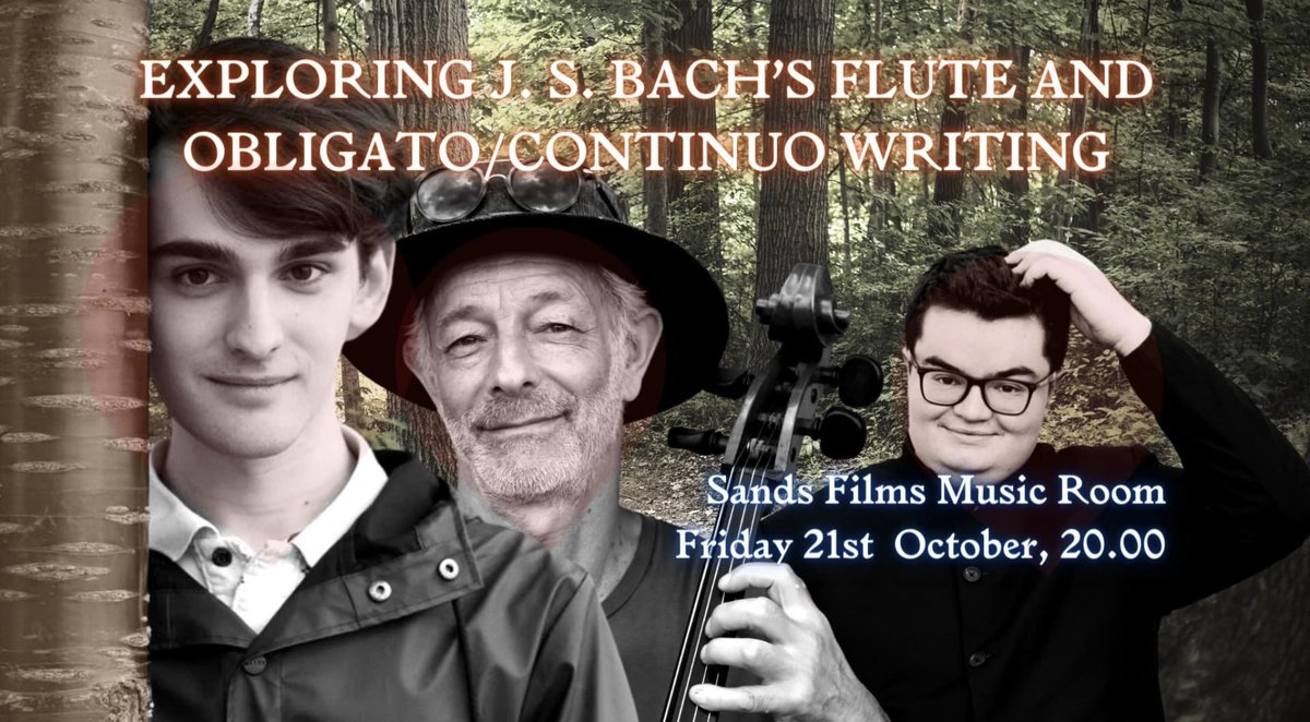 Check out #SandsFilmMusicRoom and their upcoming Bach Fest. Delighted to be appearing with Swani and Kraemer.