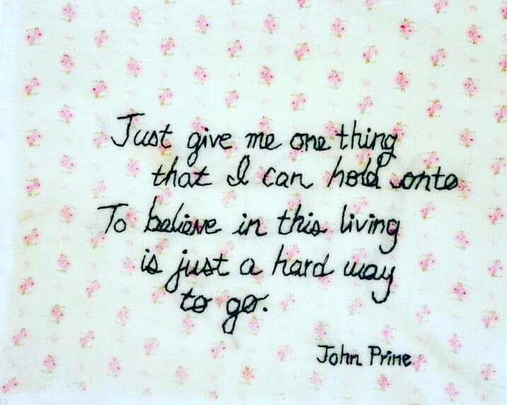 Happy Birthday (a day late) to John Prine. How we miss him. 