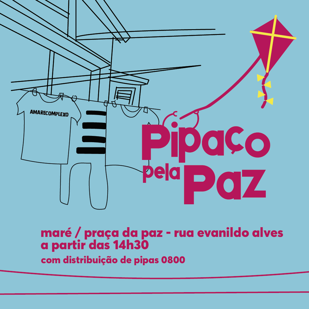 FrenteMare's tweet photo. DIA DAS CRIANÇAS 🪁❤️🌟
Na Maré vai rolar Pipaço pela Paz na divisa! Praça da Paz - Rua Evanildo Alves a partir das 14h30 https://t.co/QgUdkqqBd7