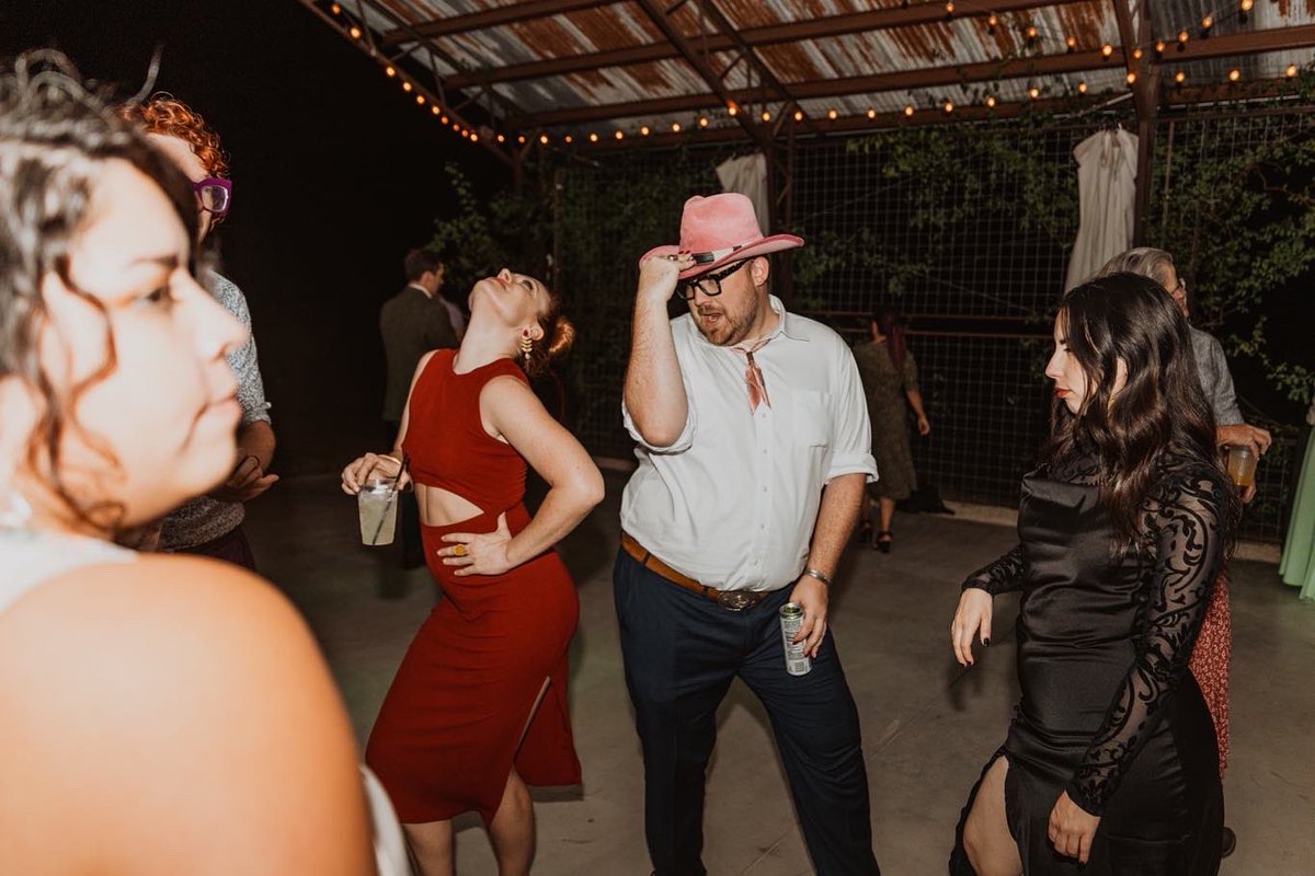 lmcgaughy's tweet photo. The pictures are in from @bobbycblanchard and @capn_vonschafer’s wedding and, folks, brace yourselves because we look good. 

I’m so thrilled these men are in each other’s lives — and in mine. Love y’all! ❤️💜💙 https://t.co/dnr6LDA6DW
