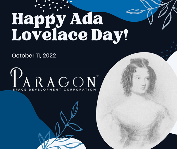 ParagonSDC's tweet photo. The second Tuesday of October celebrates Ada Lovelace and is a day to look at the achievements of this pioneering programmer. Paragon is proud to be a corporation that celebrates the achievements of women in STEM. #Womenintech #adalovelaceday #paragonsdc #lifehasnolimits https://t.co/VKlyj7XDZl