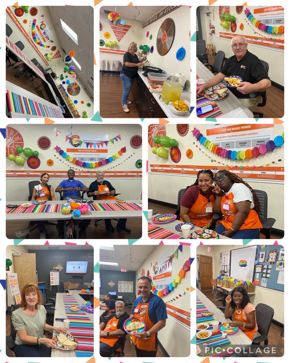 Store 0262 is kicking off the CAM Fiesta with fajitas made by our famous Dee. Thank you to everyone for their hardwork