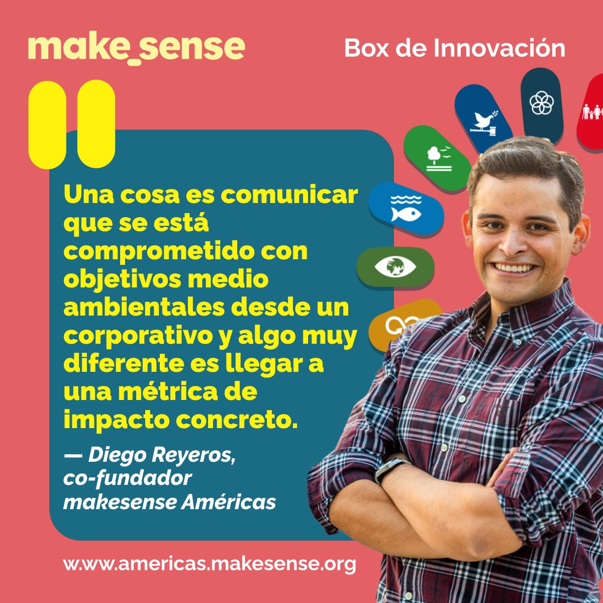 ¡Descubre cómo transformar tus #objetivossostenibles 🌱 y los de tu organización en acciones concretas, medibles y estratégicas a través de nuestro #BoxdeInnovación y la 🗒️“Agenda de #TransformaciónSostenible”.

¡Descárgala ya!
👉  americas.makesense.org/box-de-innovac…