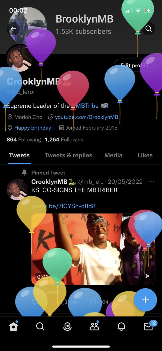 mb_leroi's tweet photo. It’s my birthday🤞🏾 #MBDay🎉 https://t.co/DzgMdZTuqs