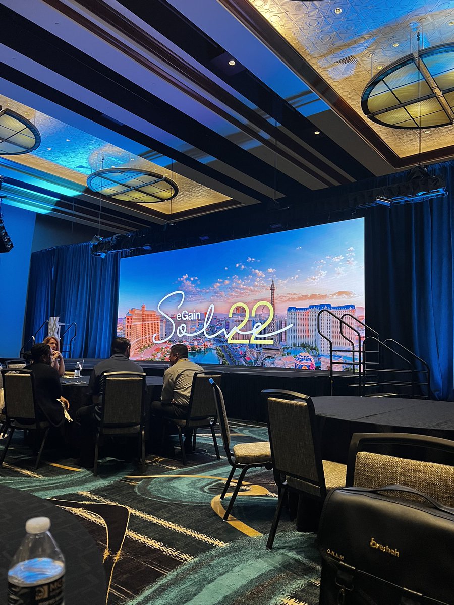 RachelDeColli's tweet photo. Day 1 almost done. So much information! #solve22 #knowledgeispower #egain https://t.co/FKJtZSN2iP