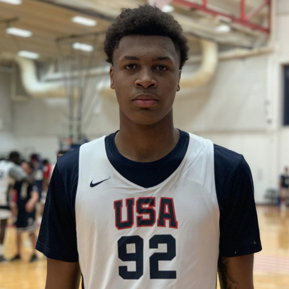Scouting Notebook📓⏩ <a href="/usabjnt/">USABJNT</a> October Minicamp

Tyler Smith was one of the more impressive 2023 prospects at 🇺🇸🏀 this weekend while playing mostly at the C position. Smooth athlete who flashed his versatility, IQ &amp; stretch potential, here. Progressing nicely w/ the OTE program.