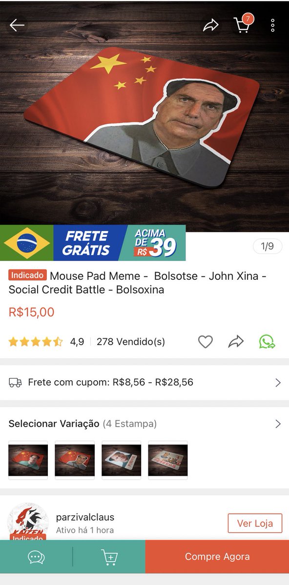 hobiias's tweet photo. Essa sem dúvida foi a coisa mais aleatória q eu achei na Shopee kkkkkkkkkk https://t.co/2W8sAv72uu