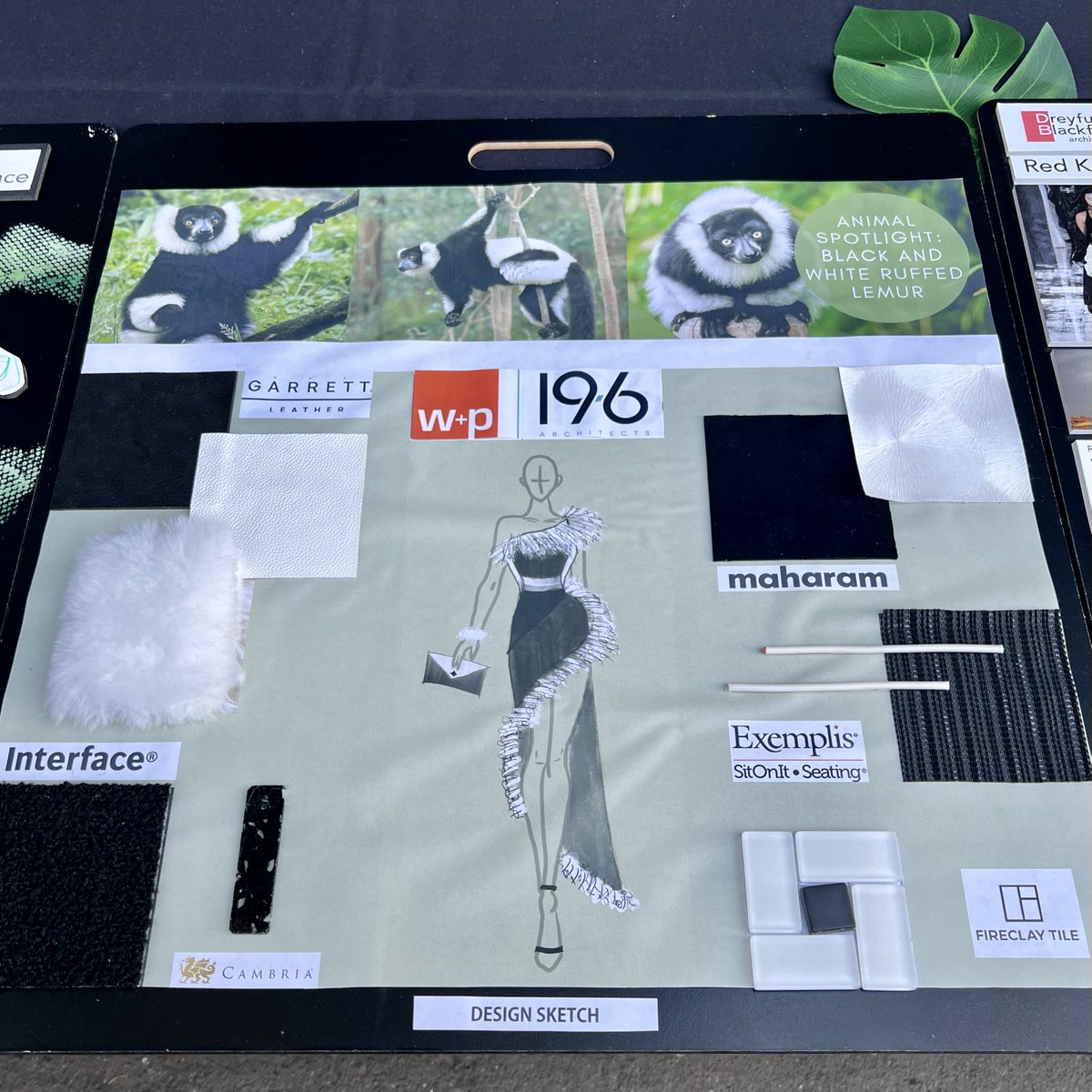 williams_paddon's tweet photo. What a WILD event! 

Our creative menagerie of designers: Robin, Eliza, Jiajia, Tina, and Marion brought home the “Best Use of Materials” award at the IIDA #MERGE2022 fashion show. https://t.co/n7RRxN8hfQ