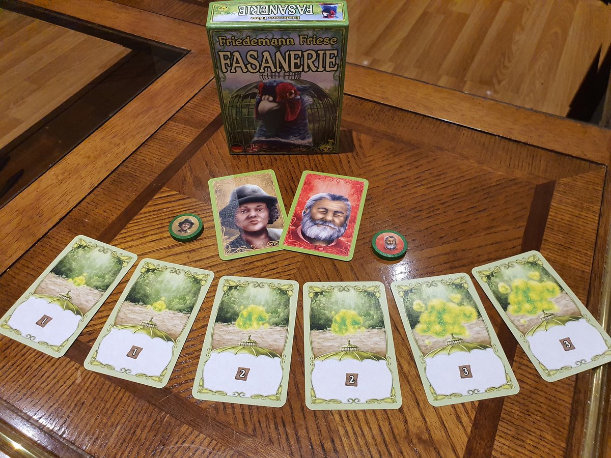 GregSkul's tweet photo. Another Spiel hit: #Fasanerie/#FancyFeathers! The set collection conditions and movement already made me love it, and that was before we discovered that the mists are in fact an assortment of Pheasant Farts...
👃
#boardgames #tabletop #gamenight #EssenSpiel #Essen #SPIEL22 https://t.co/WAQakCUd4c