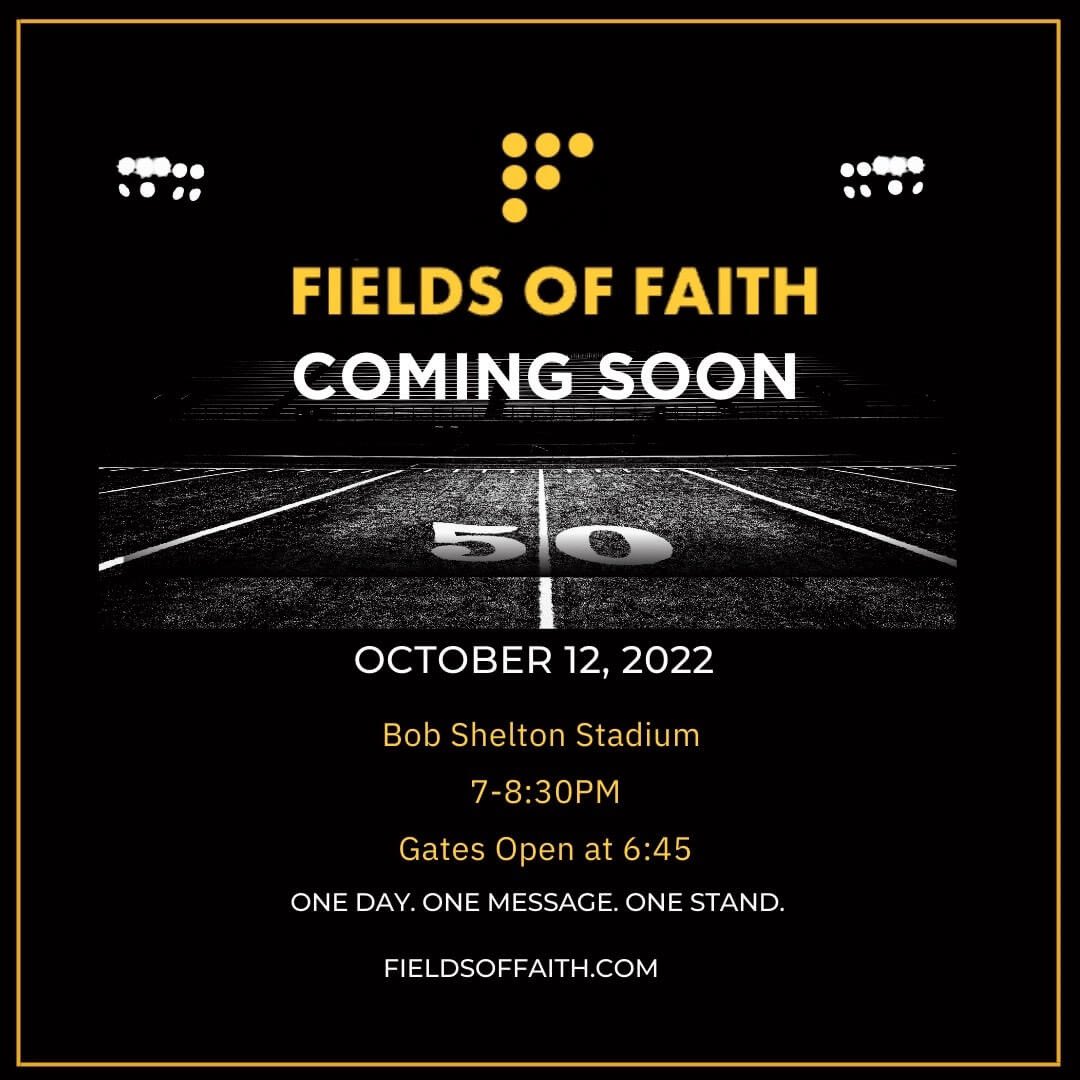 GOHAYSHAWKS's tweet photo. Join us for Fields of Faith tomorrow from 7-8:30pm! @Hays_Hawks @HaysCISD https://t.co/sKpUZ38ypA